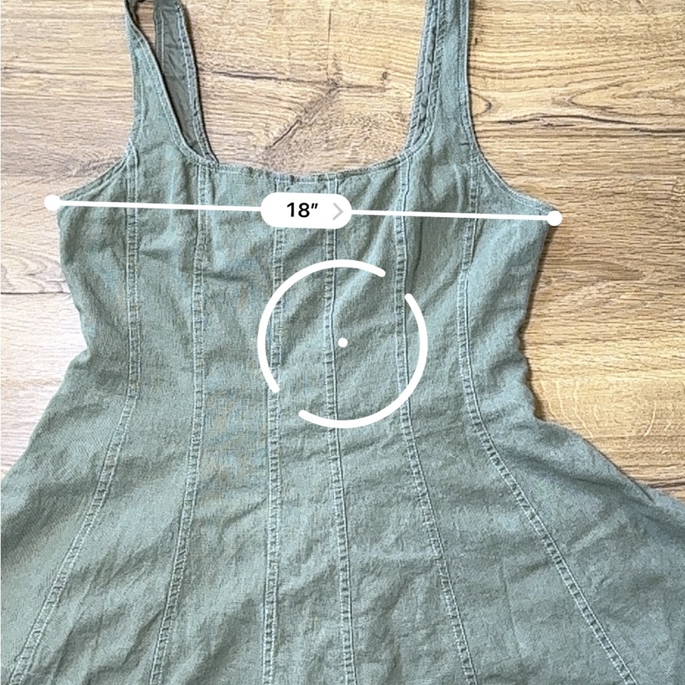 Christian Lacroix Green Sleeveless Dress Large - Picture 6 of 7